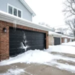 Problems with a garage door occurred in the Chicago area in December.